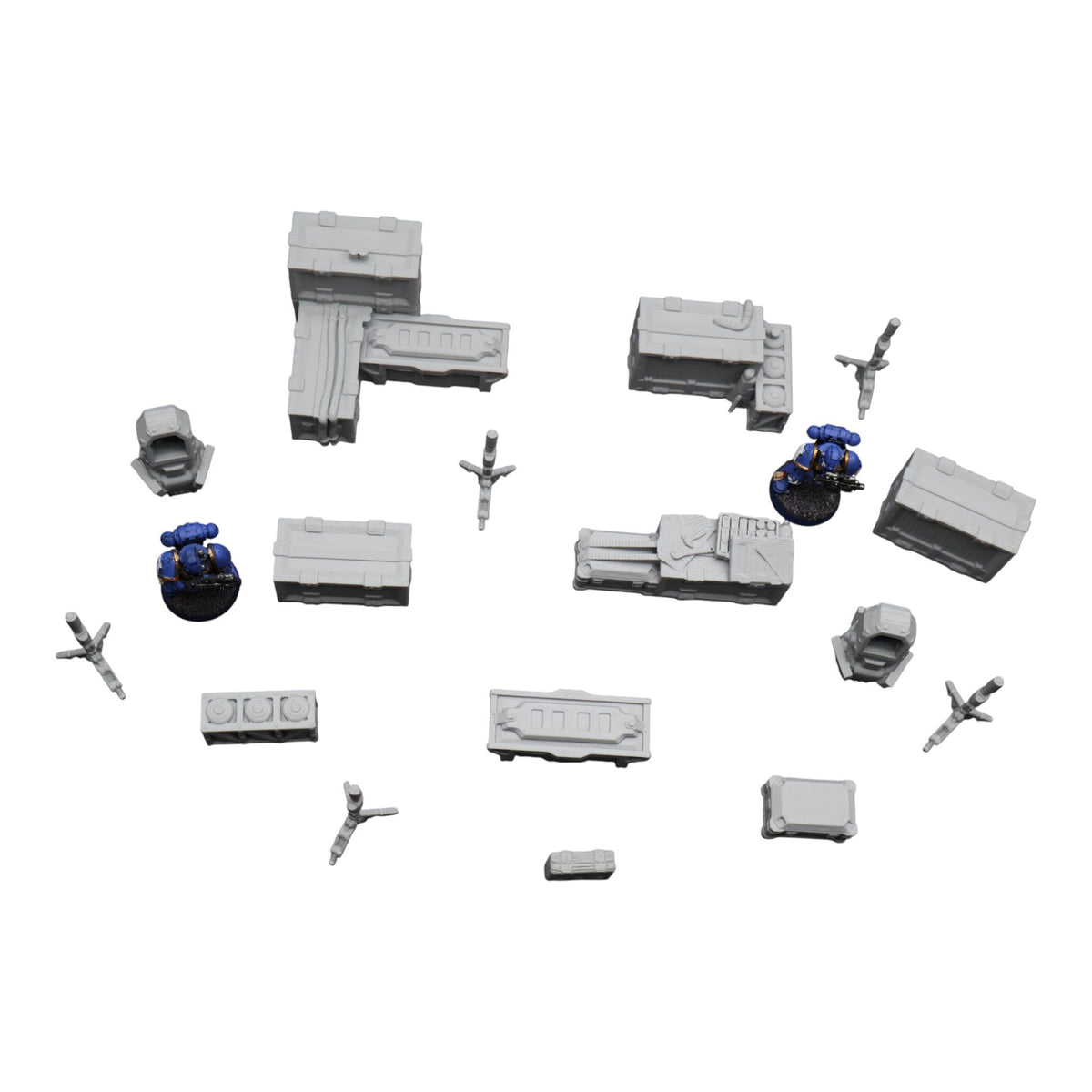 Drop Site Camp - 28mm Wargaming Scatter Terrain Scenery Tabletop Miniature