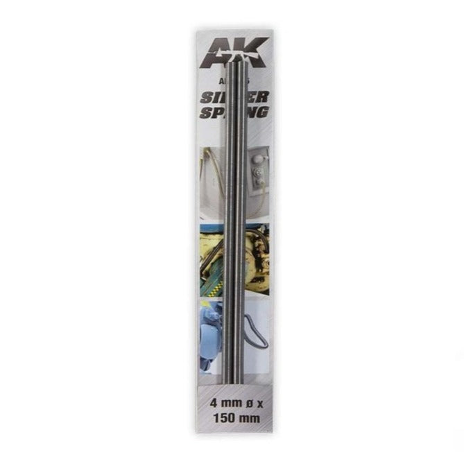 AK Interactive Silver Spring (4mm diameter x 150ml length)