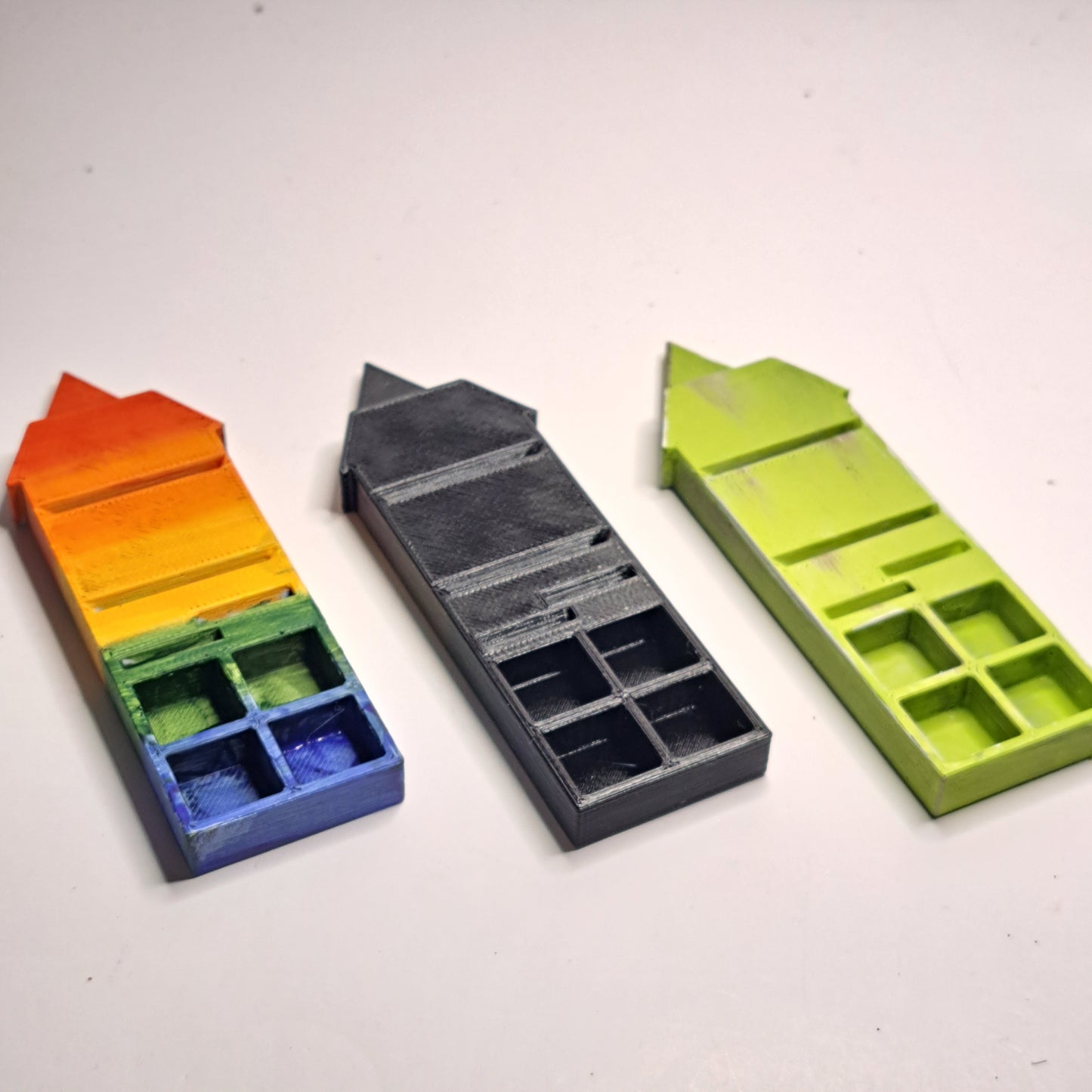 Kill Team Wound Marker - standard 4 dice (Black)