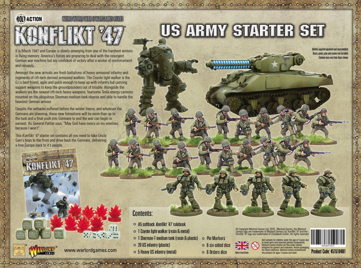Konflikt 47: US Army Starter Set