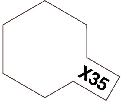 Tamiya Acrylic Paint Mini X-35 Semi Gloss Clear