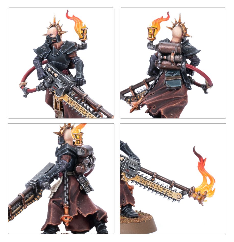 Adepta Sororitas: Ministorum Priest With Vindictor