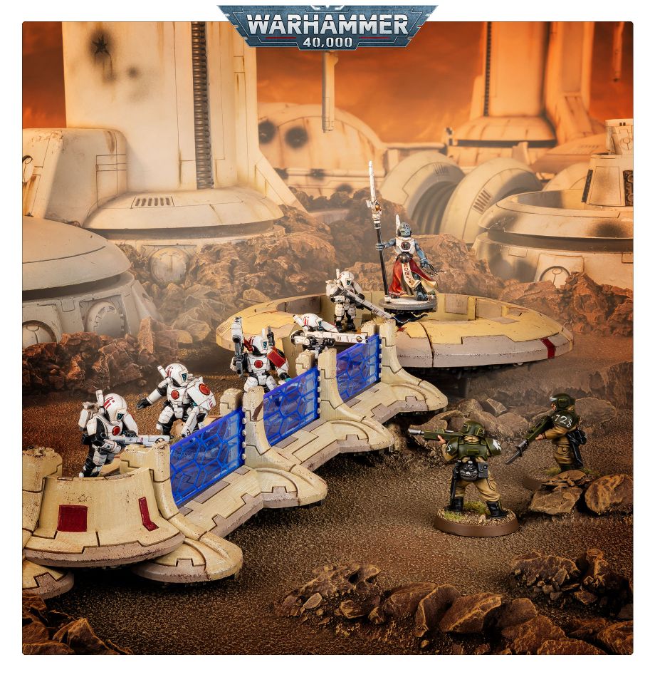 T'au Empire: Tidewall Shieldline