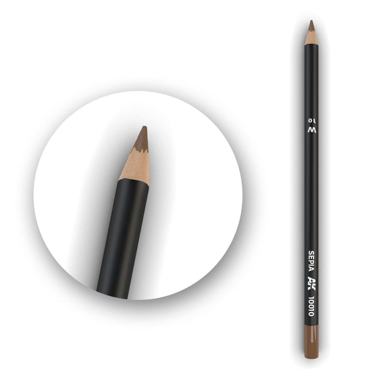 AK Interactive Watercolor Pencil Sepia AK10010