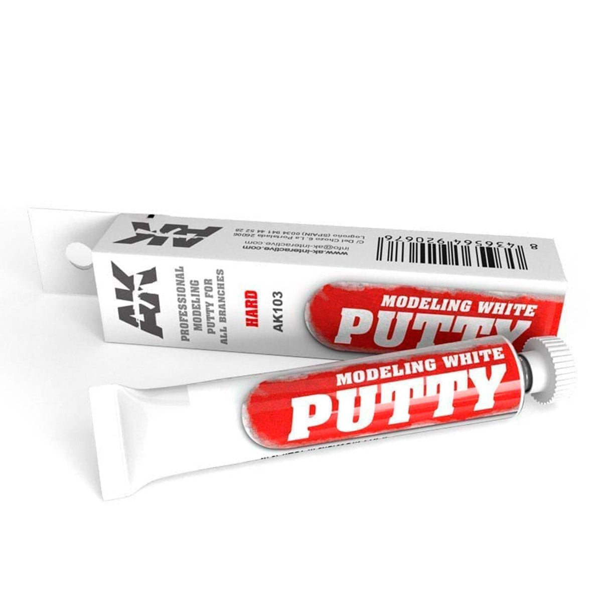 AK Interactive Modelling Putty White 20ml