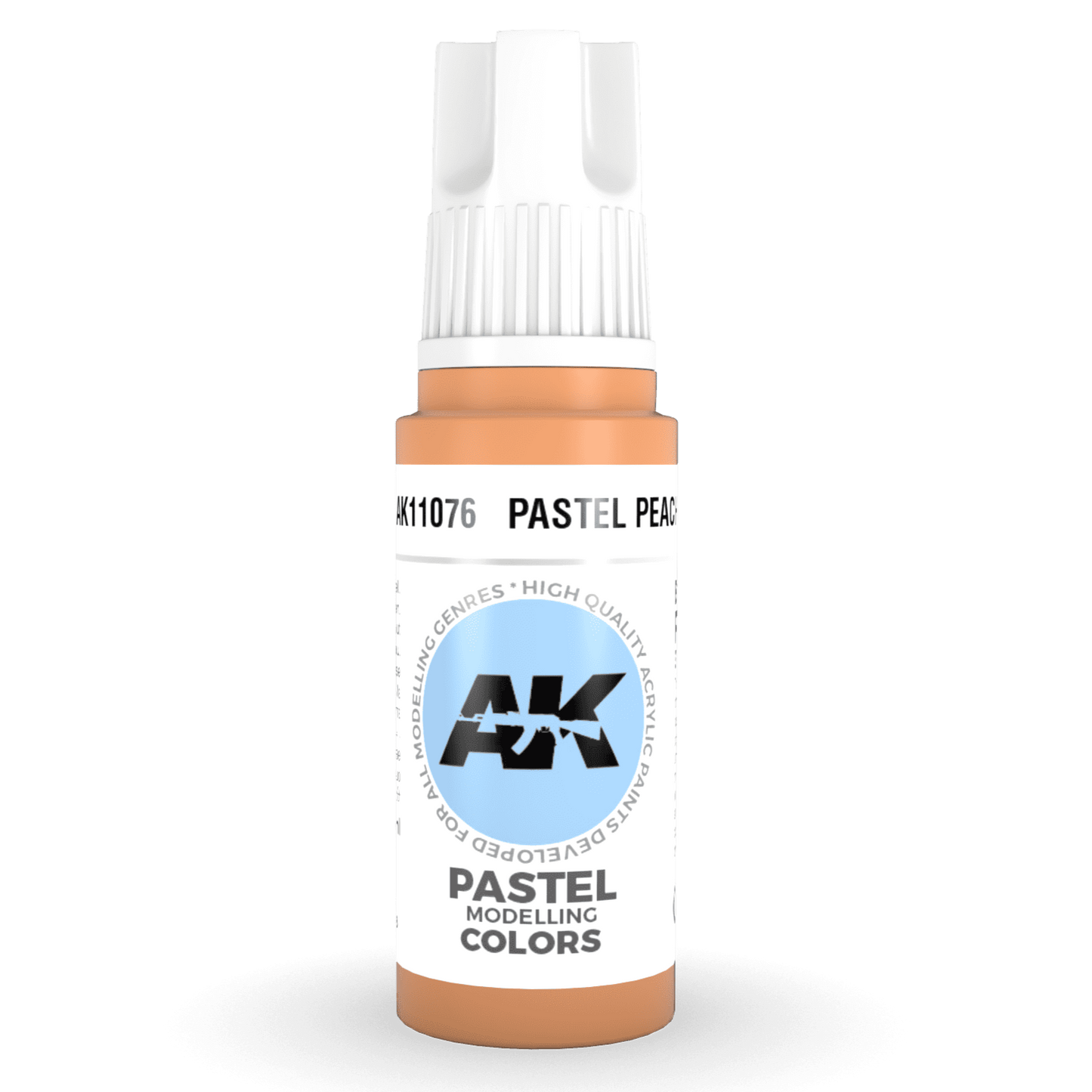 AK Interactive 3rd Gen Acrylic - Pastel Peach 17ml AK11076
