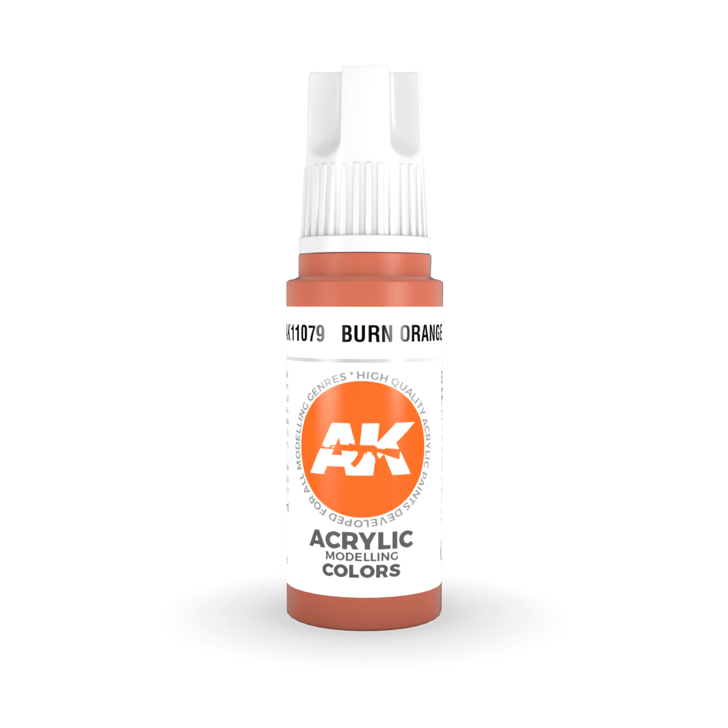 AK Interactive 3rd Gen Acrylic - Burn Orange 17ml AK11079