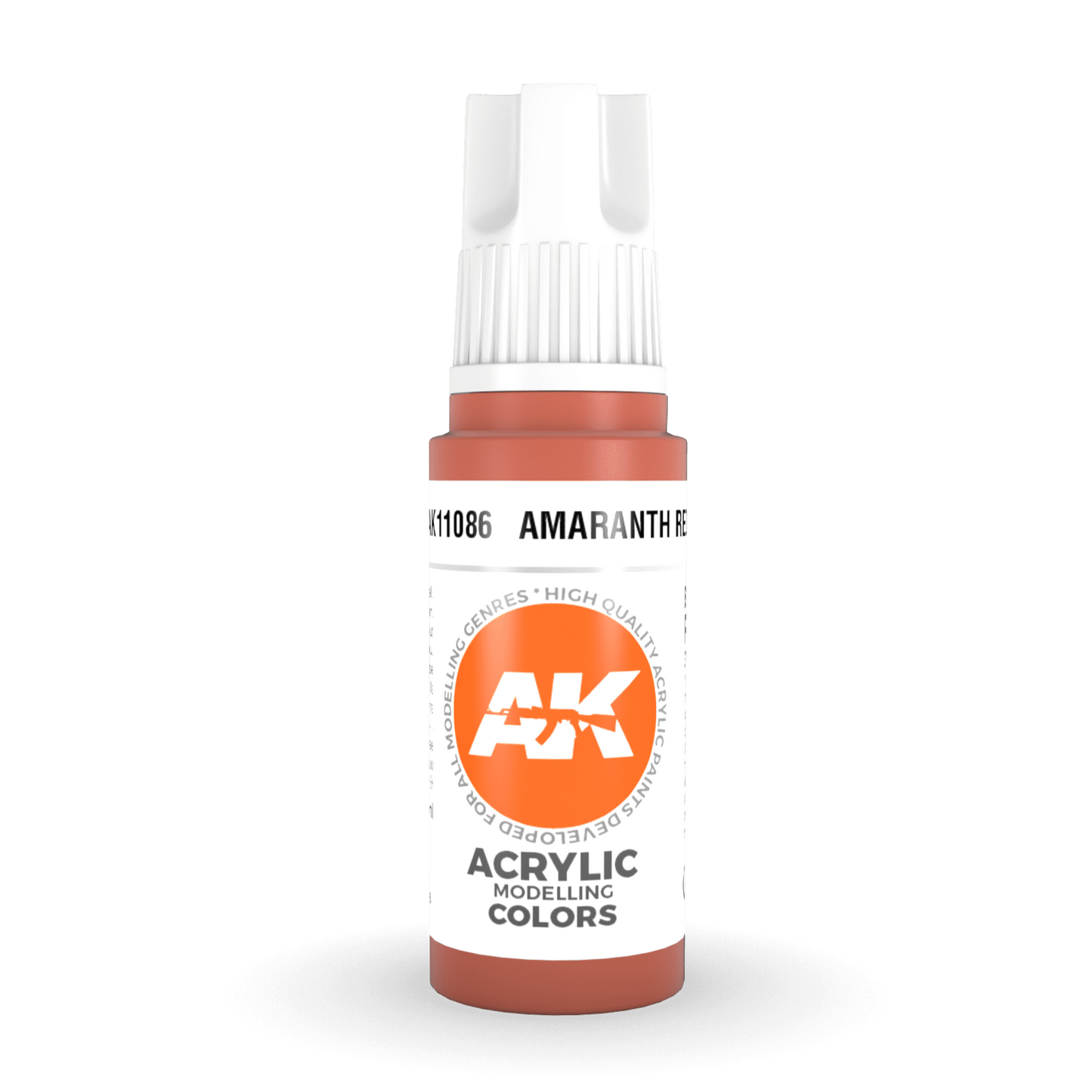 AK Interactive 3rd Gen Acrylic - Amaranth Red 17ml AK11086
