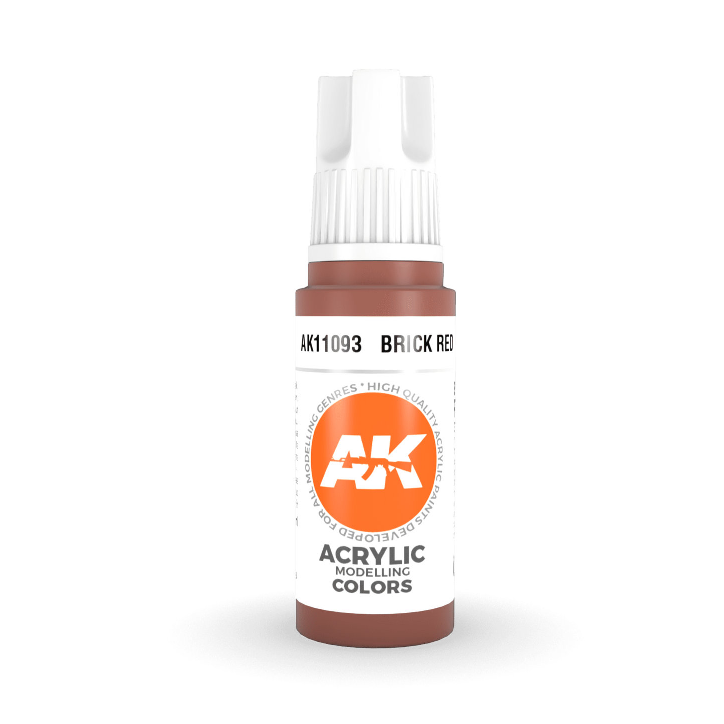 AK Interactive 3rd Gen Acrylic - Brick Red 17ml AK11093