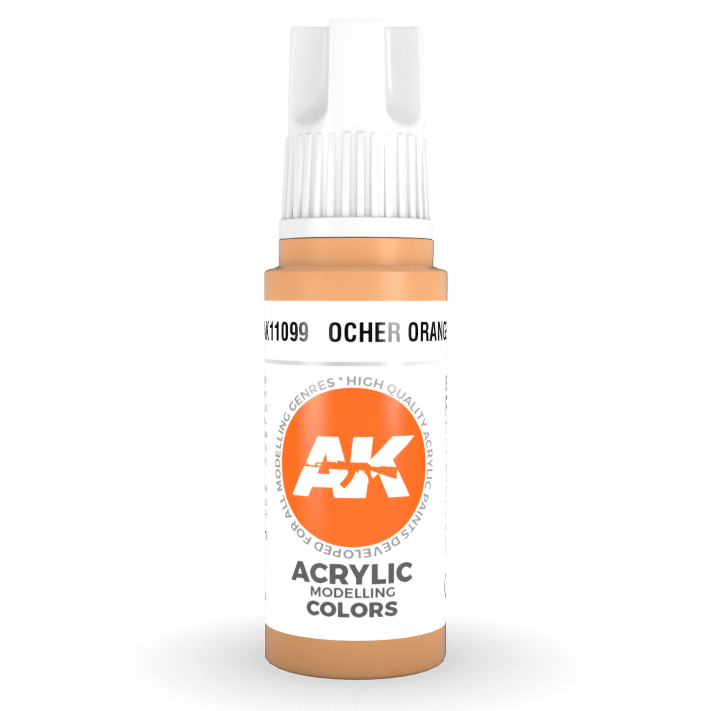 AK Interactive 3rd Gen Acrylic - Ocher Orange 17ml AK11099