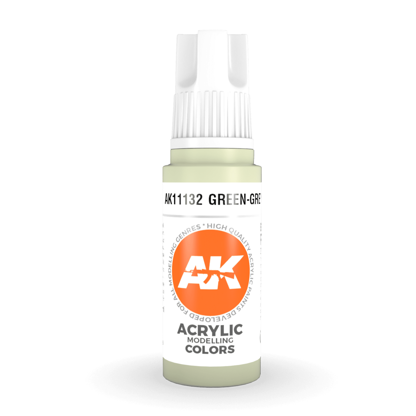 AK Interactive 3rd Gen Acrylic - Green-Grey 17ml AK11132