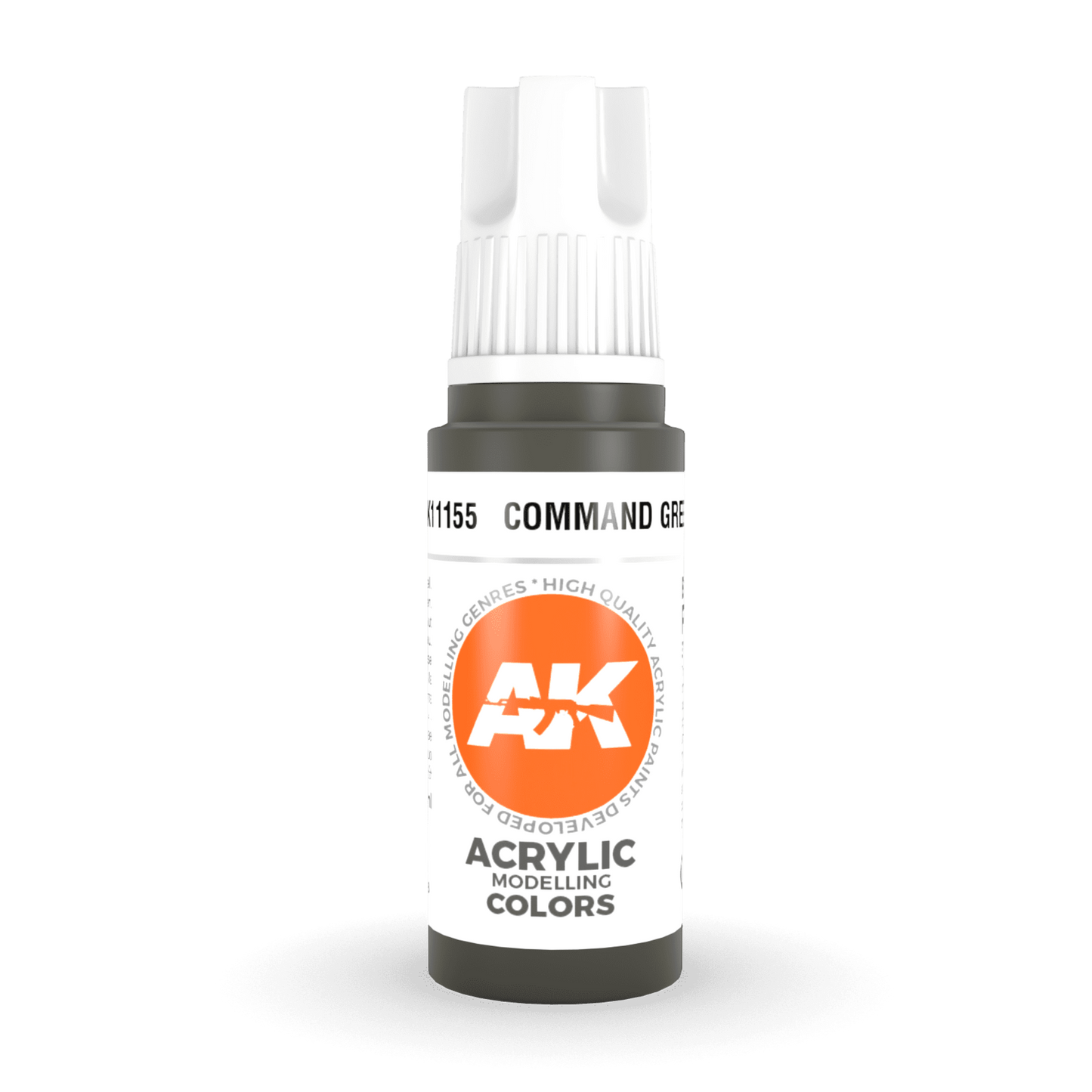 AK Interactive 3rd Gen Acrylic - Command Green 17ml AK11155