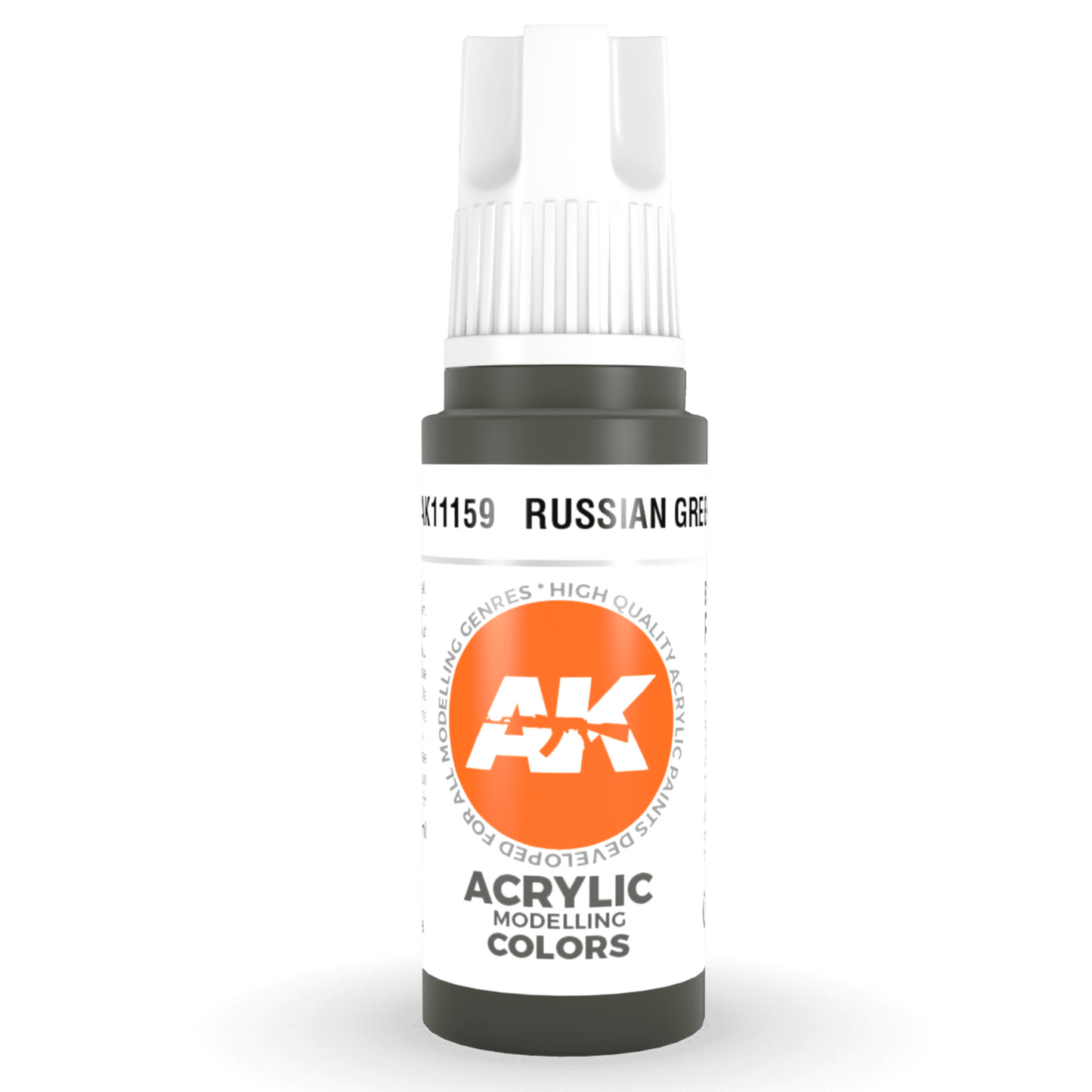 AK Interactive 3rd Gen Acrylic - Russian Green 17ml AK11159