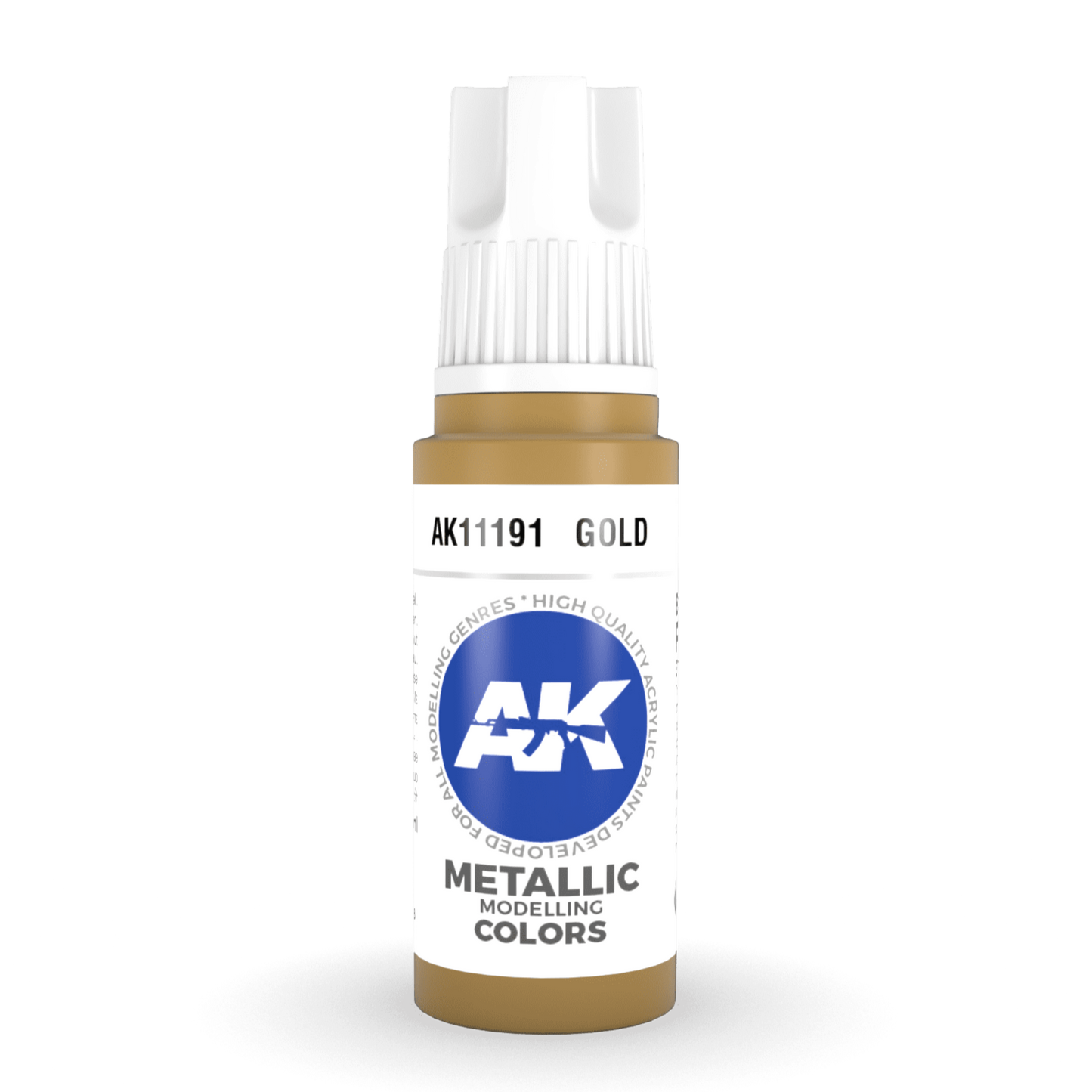 AK Interactive 3rd Gen Acrylic - Gold 17ml AK11191