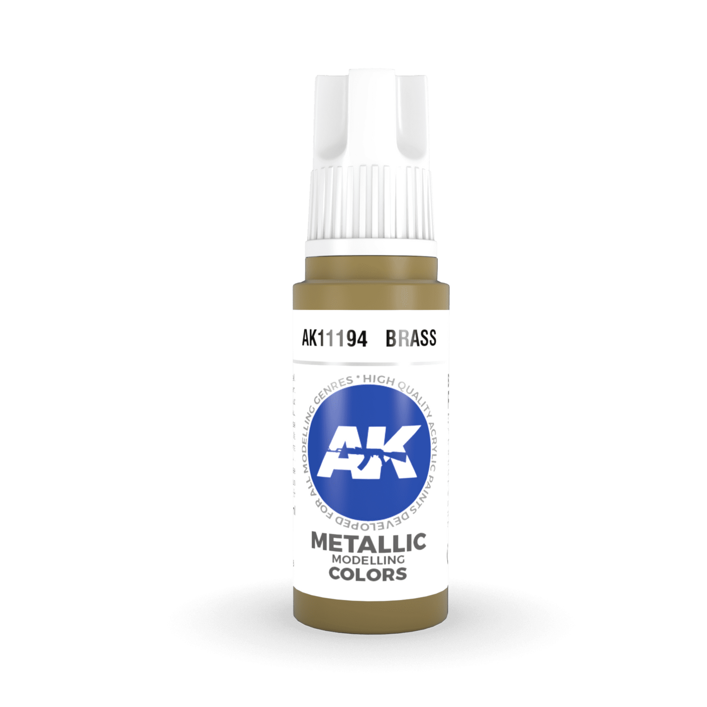 AK Interactive 3rd Gen Acrylic - Brass 17ml AK11194