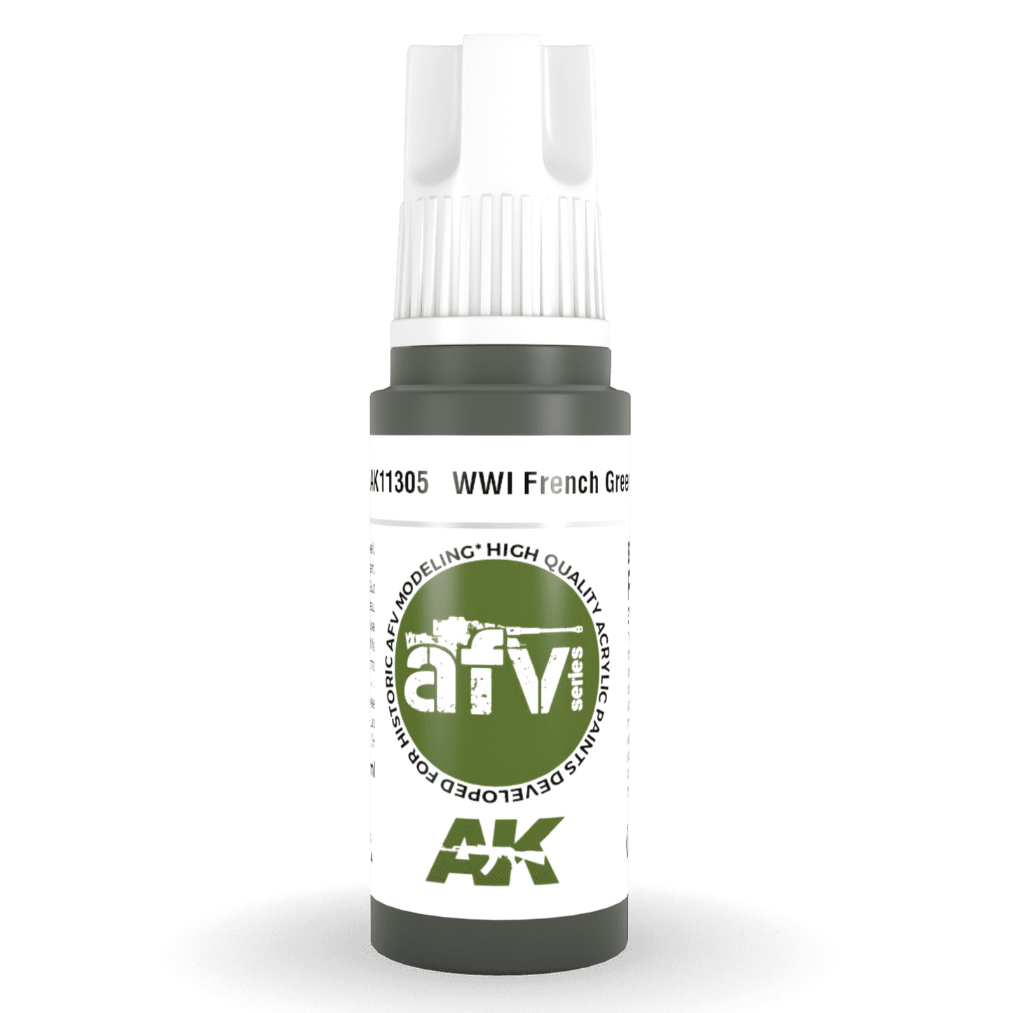 AK Interactive 3rd Gen Acrylic - WWI French Brown 17ml AK11304