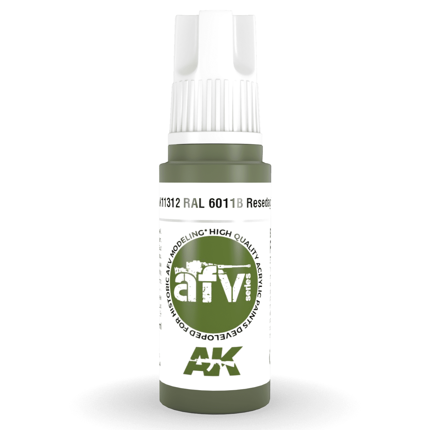 AK Interactive 3rd Gen Acrylic - RAL 6011B Resedagrün 17ml AK11312