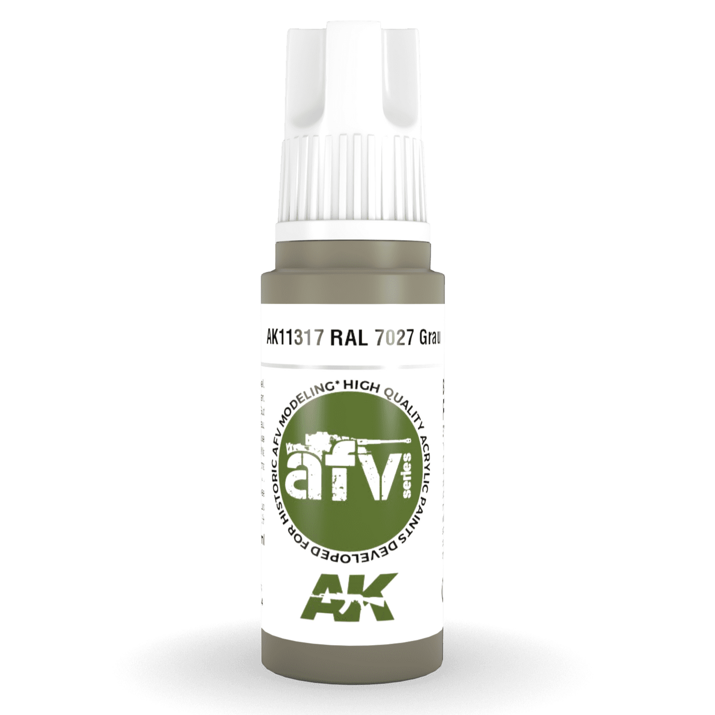 AK Interactive 3rd Gen Acrylic - RAL 7027 Grau 17ml AK11317