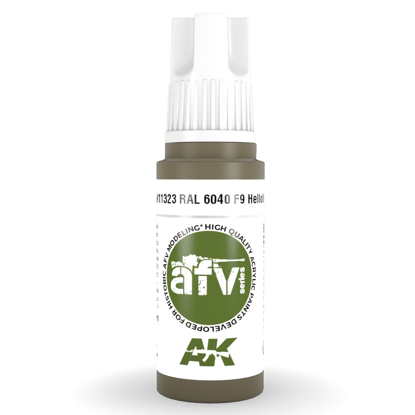 AK Interactive 3rd Gen Acrylic - RAL 6040 F9 Helloliv 17ml AK11323