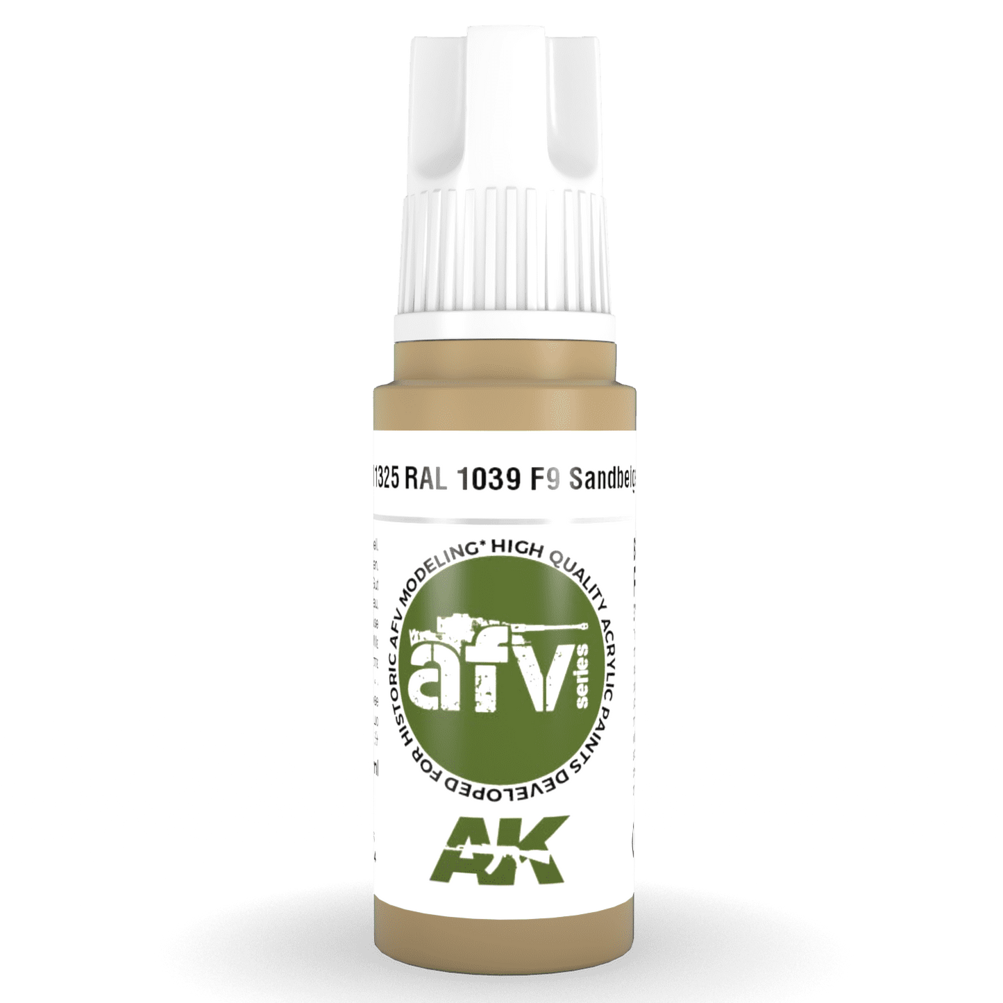 AK Interactive 3rd Gen Acrylic - RAL 1039 F9 Sandbeige 17ml AK11325