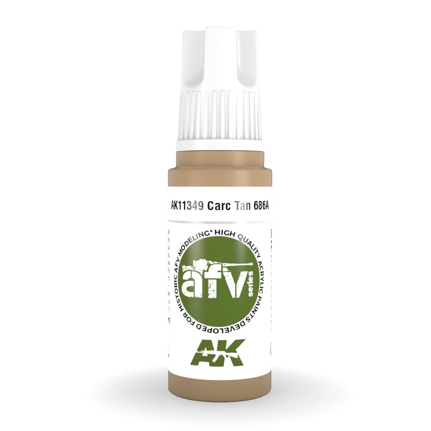 AK Interactive 3rd Gen Acrylic - CARC Tan 686A (FS33446) 17ml AK11349