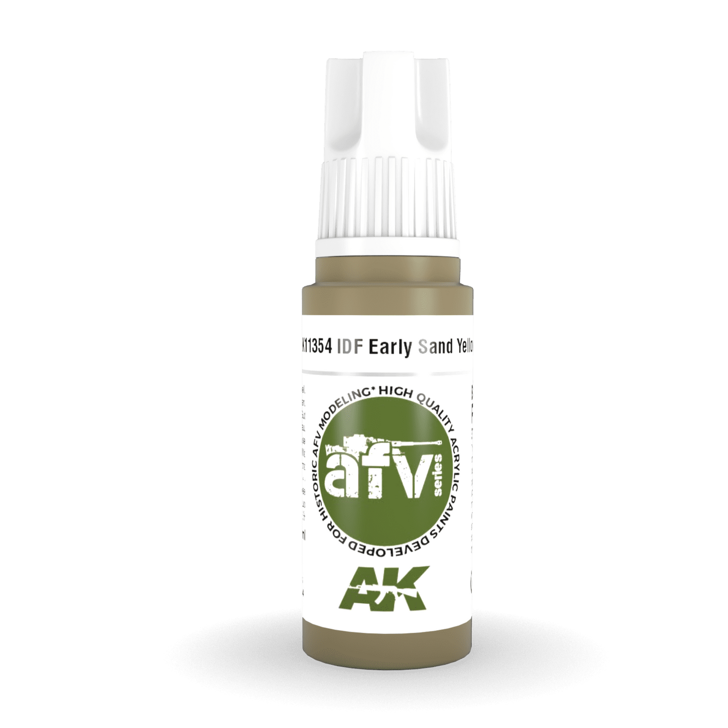 AK Interactive 3rd Gen Acrylic - IDF Early Sand Yellow 17ml AK11354