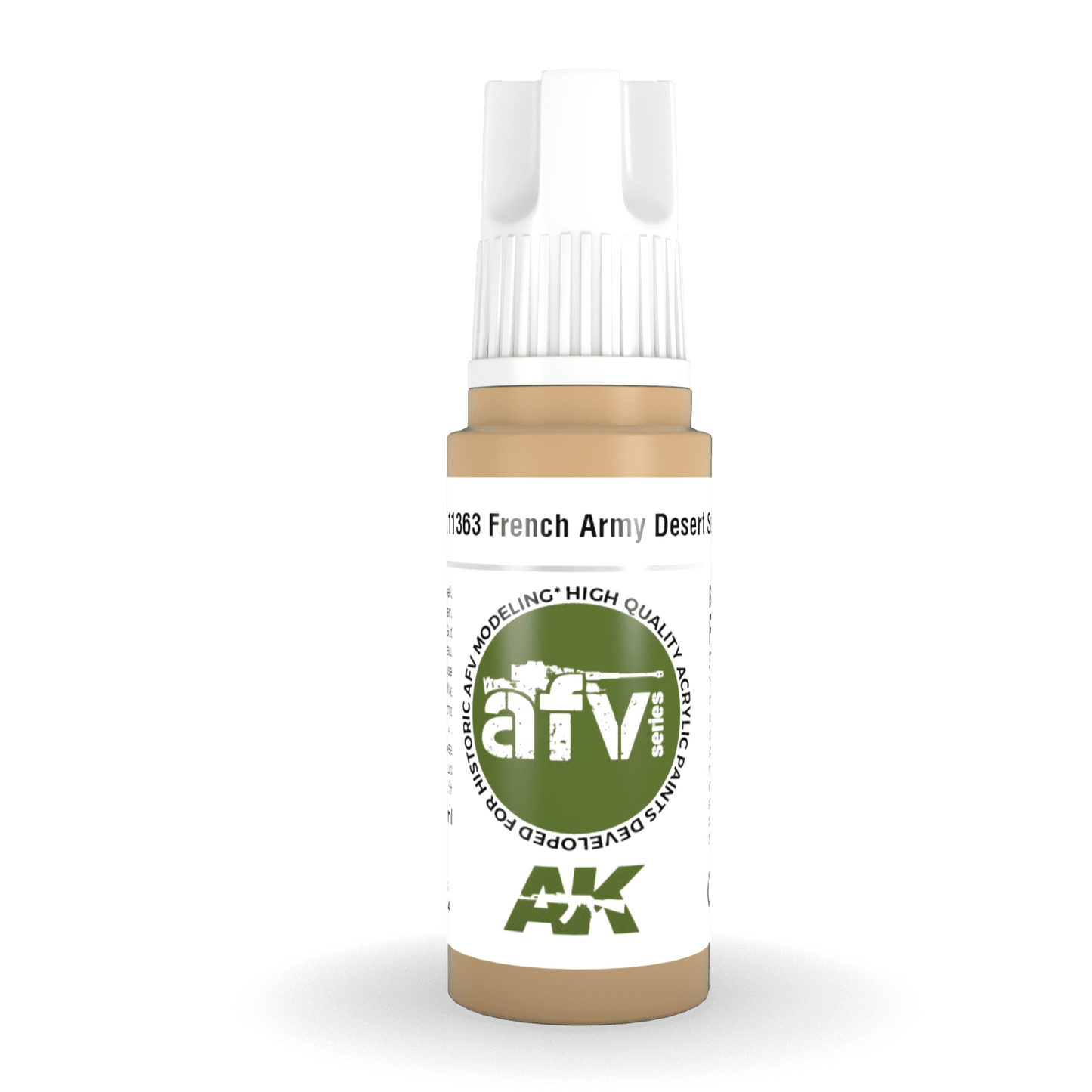 AK Interactive 3rd Gen Acrylic - French Army Desert Sand 17ml AK11363