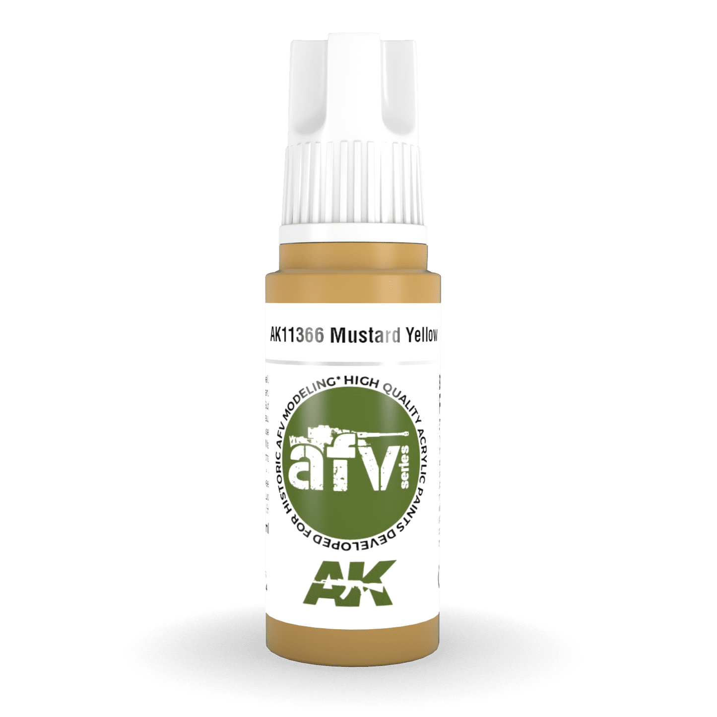 AK Interactive 3rd Gen Acrylic - Mustard Yellow 17ml AK11366