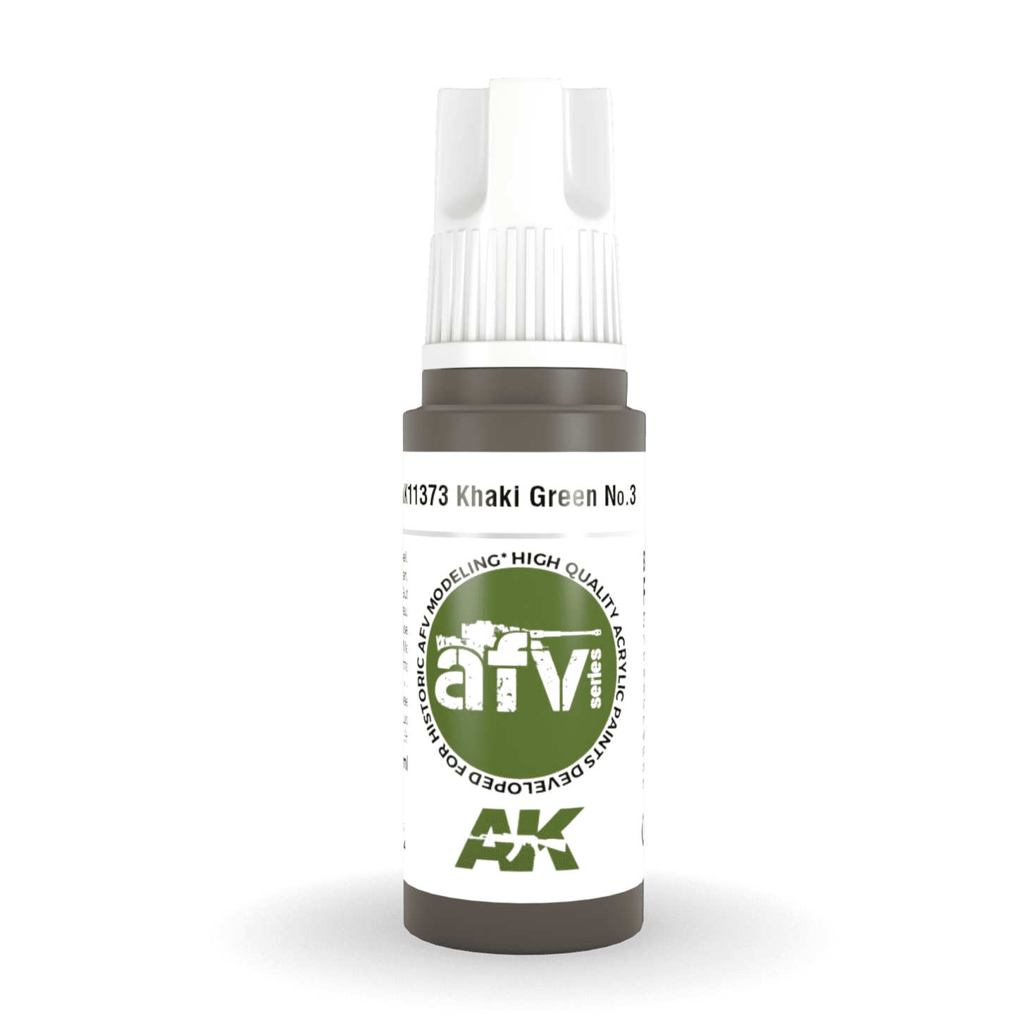 AK Interactive 3rd Gen Acrylic - Khaki green Nº3 17ml AK11373