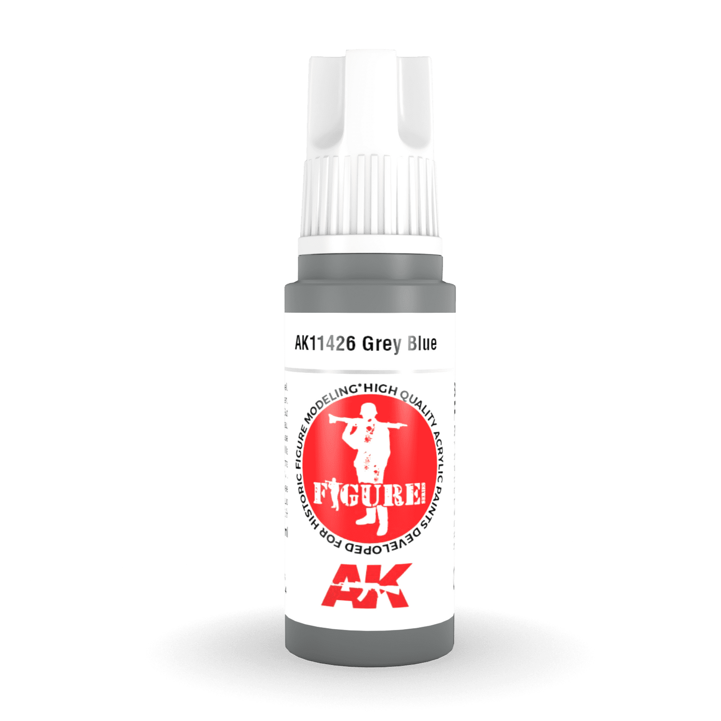 AK Interactive 3rd Gen Acrylic - Grey Blue 17ml AK11426
