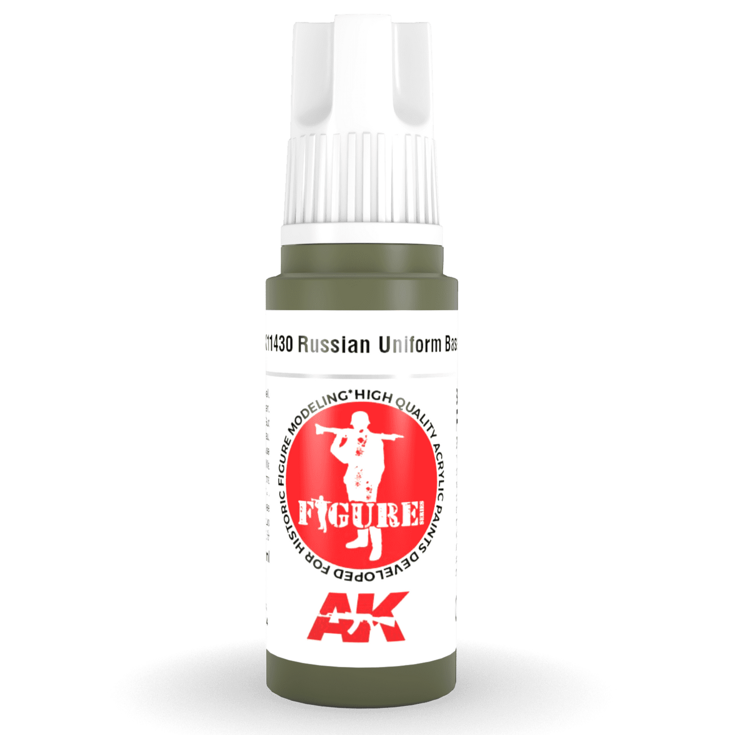 AK Interactive 3rd Gen Acrylic - Russian Uniform Base 17ml AK11430