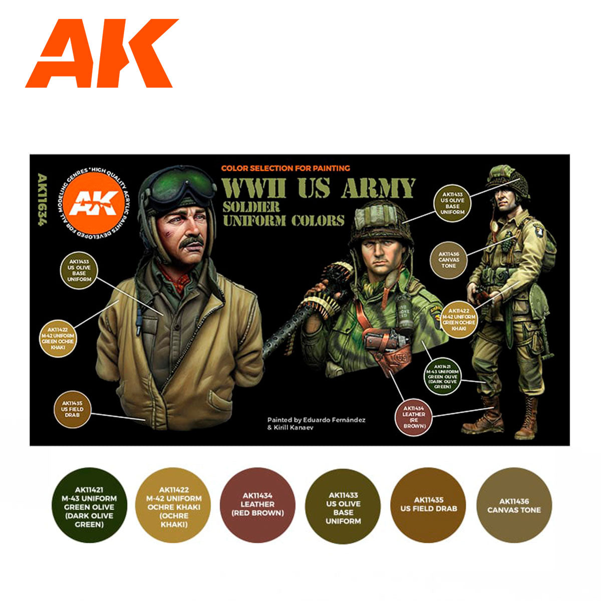 AK Interactive - WWII US Uniforms 3G