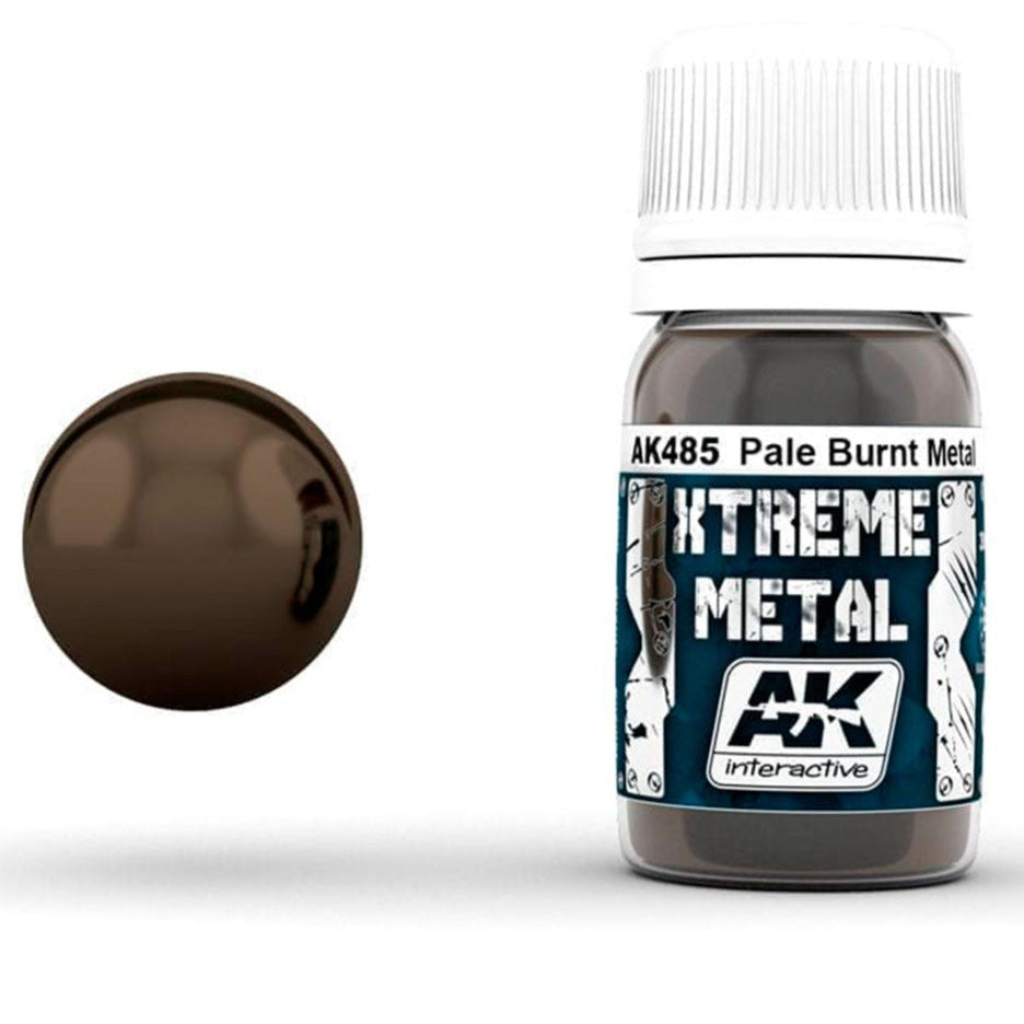 AK Interactive XTREME METAL Pale Burnt Metal AK485