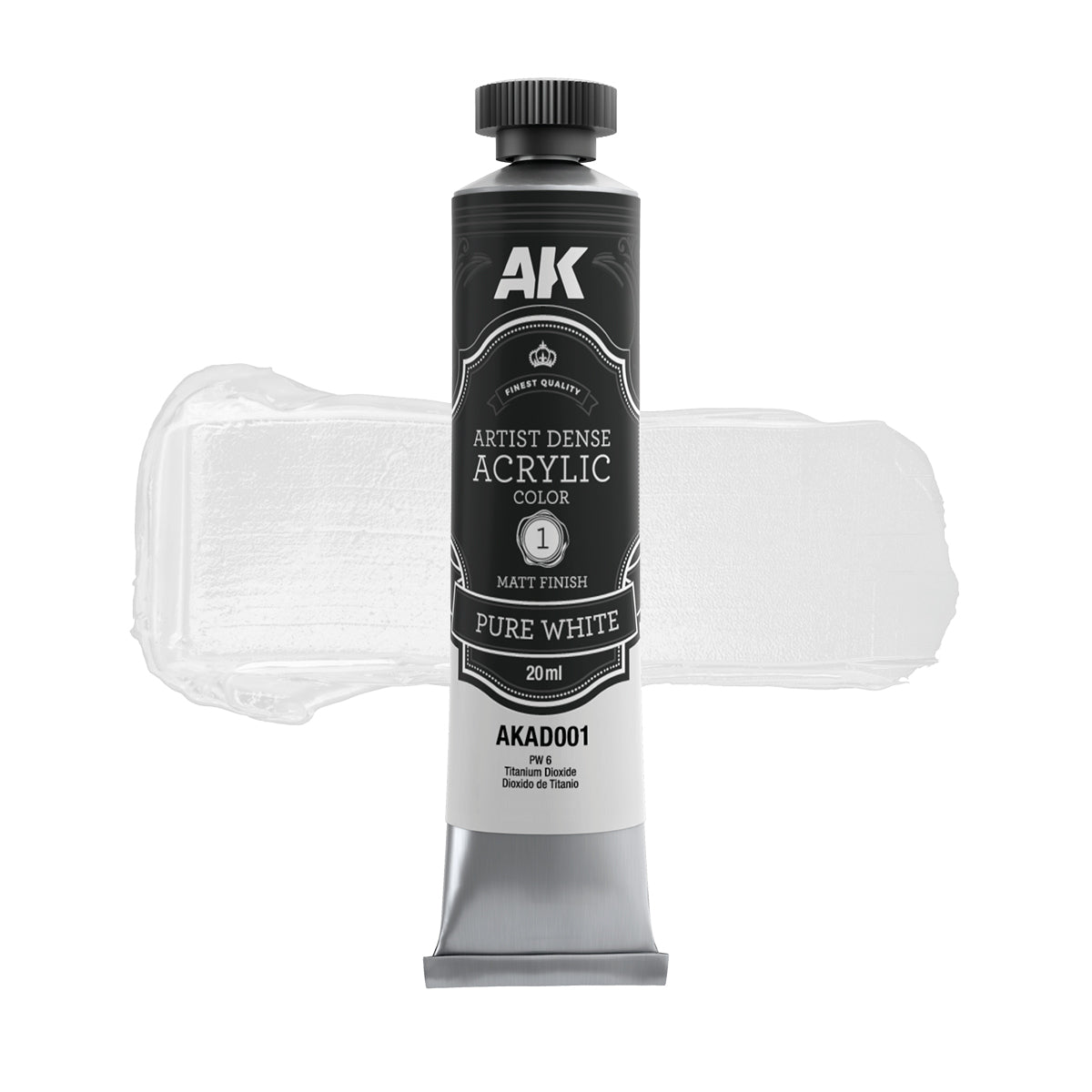 AK Interactive Dense Acrylic Pure White