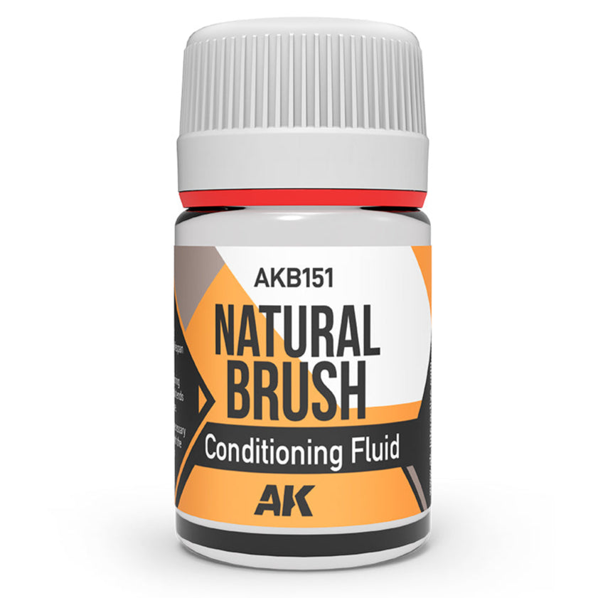 AK Interactive Natural Brush Condition Fluid - AKB151