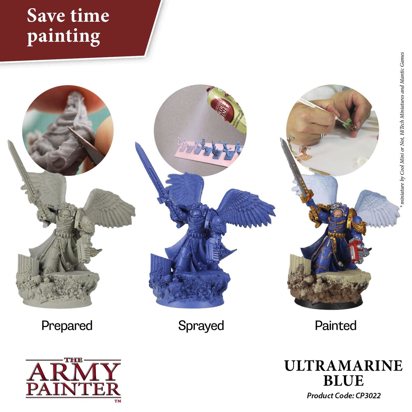 Army Painter Colour Primer - Ultramarine Blue (400ml)