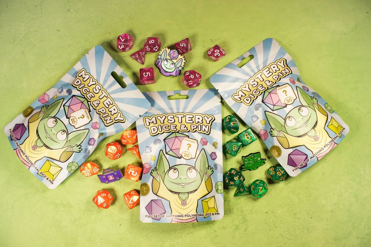 Mystery Dice & Pin Bag