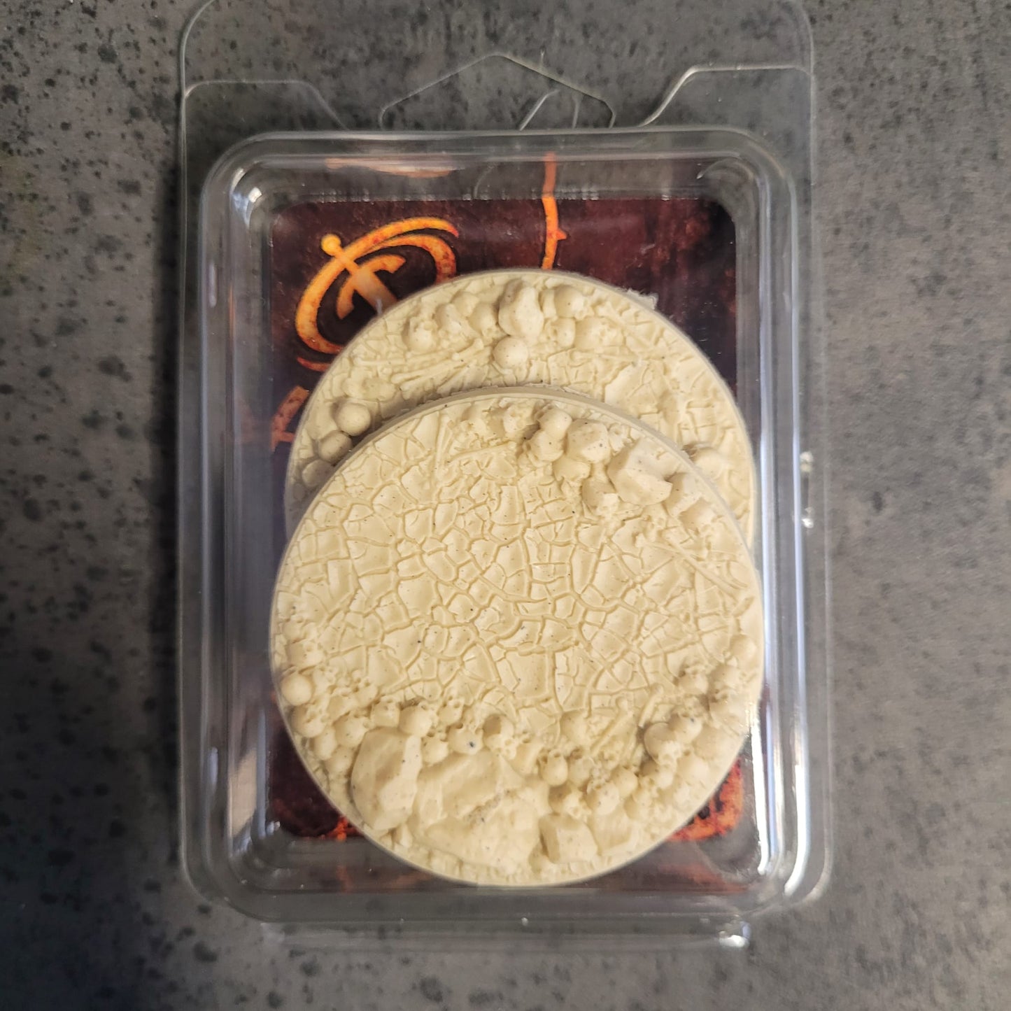 Bases - Skull Cracked Earth (60mm Round x 3)