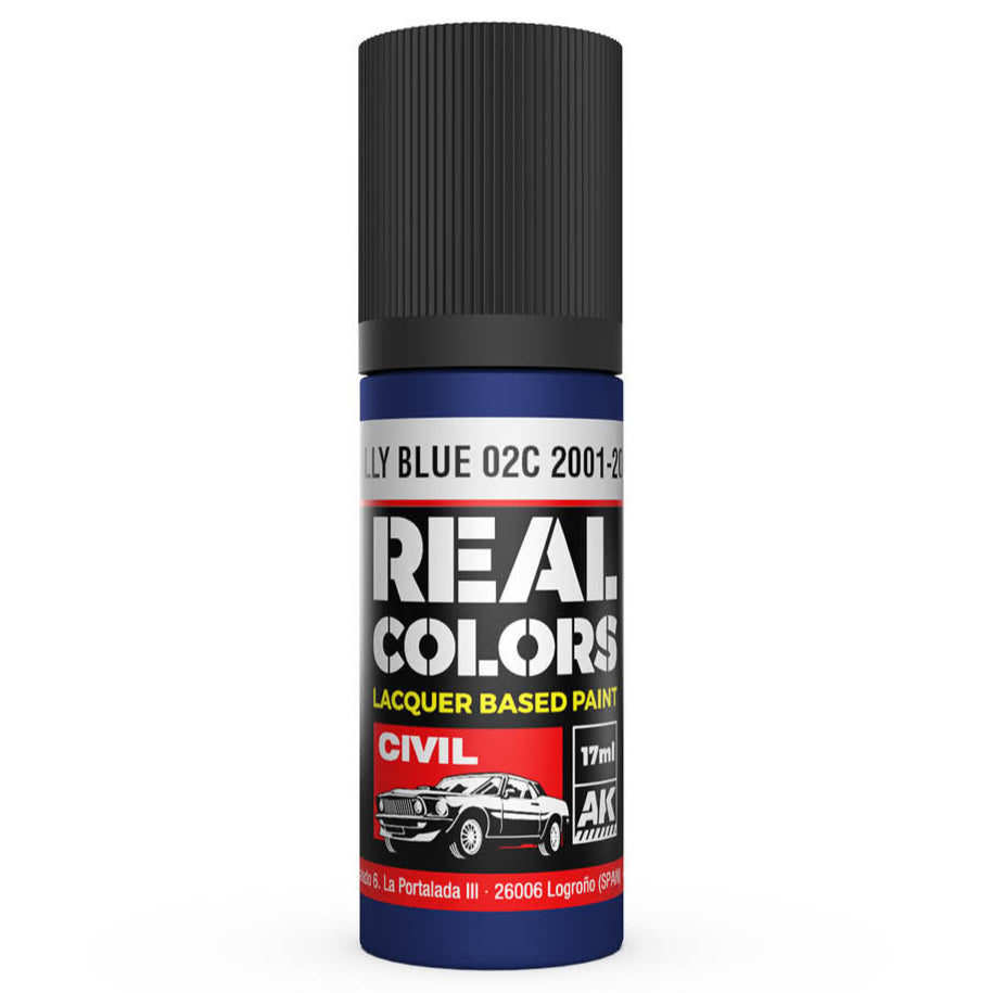AK Interactive Real Colors - Rally Blue 02C 2001-2006 17ml.
