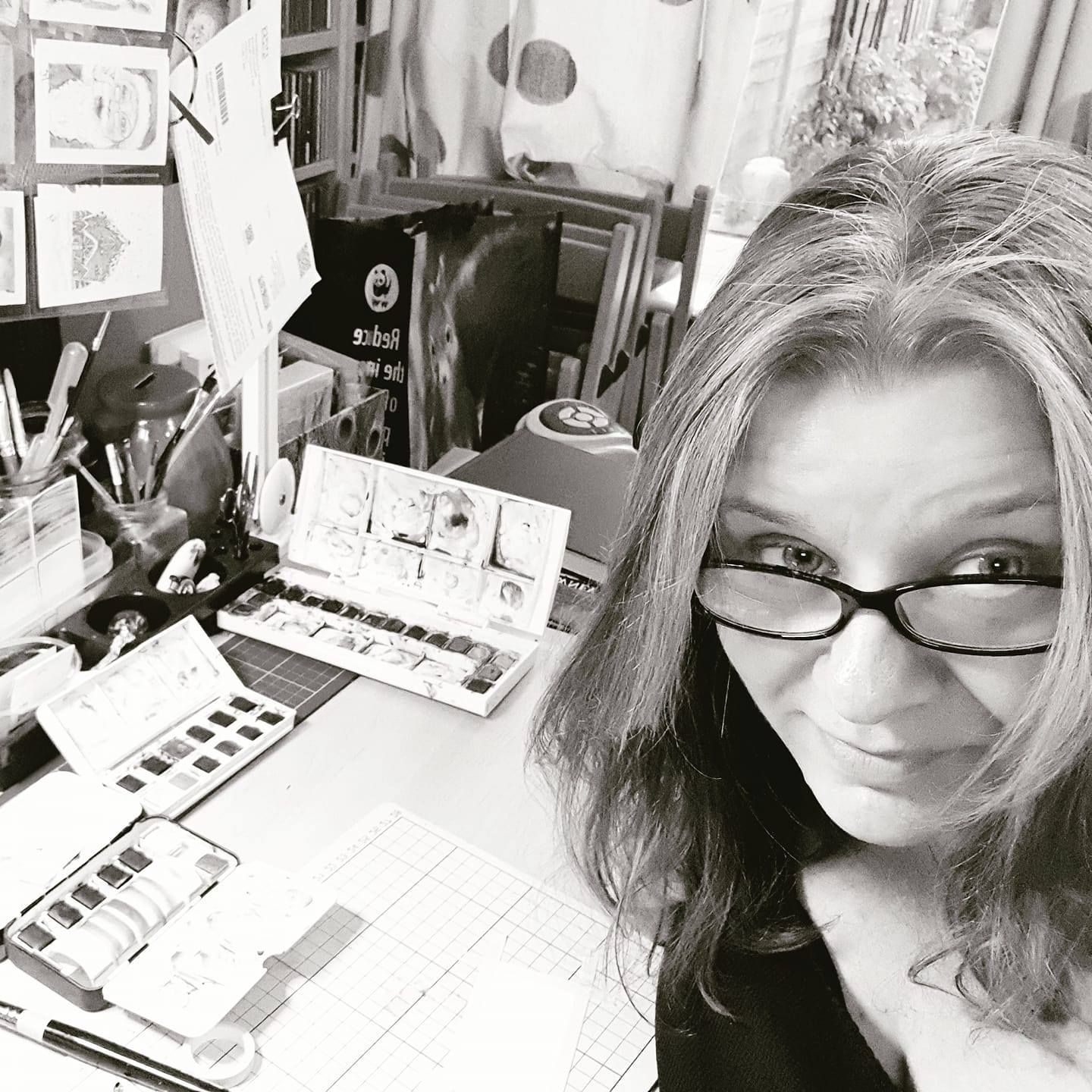 Artwork by Rachel Parham: Bubblegum Soldier (A4 framed - limited edition of 100 copies)