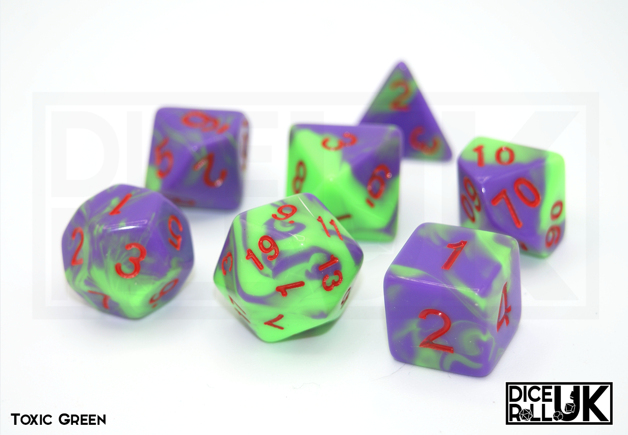 Elemental Dice | Toxic Green