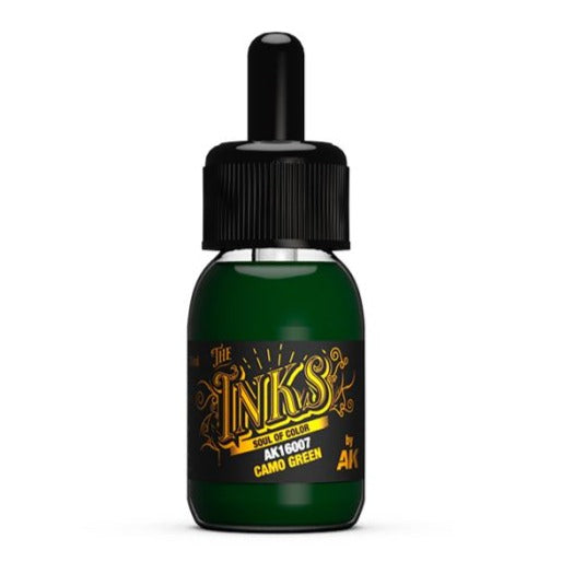 AK Interactive - The Inks - Camo Green AK16007