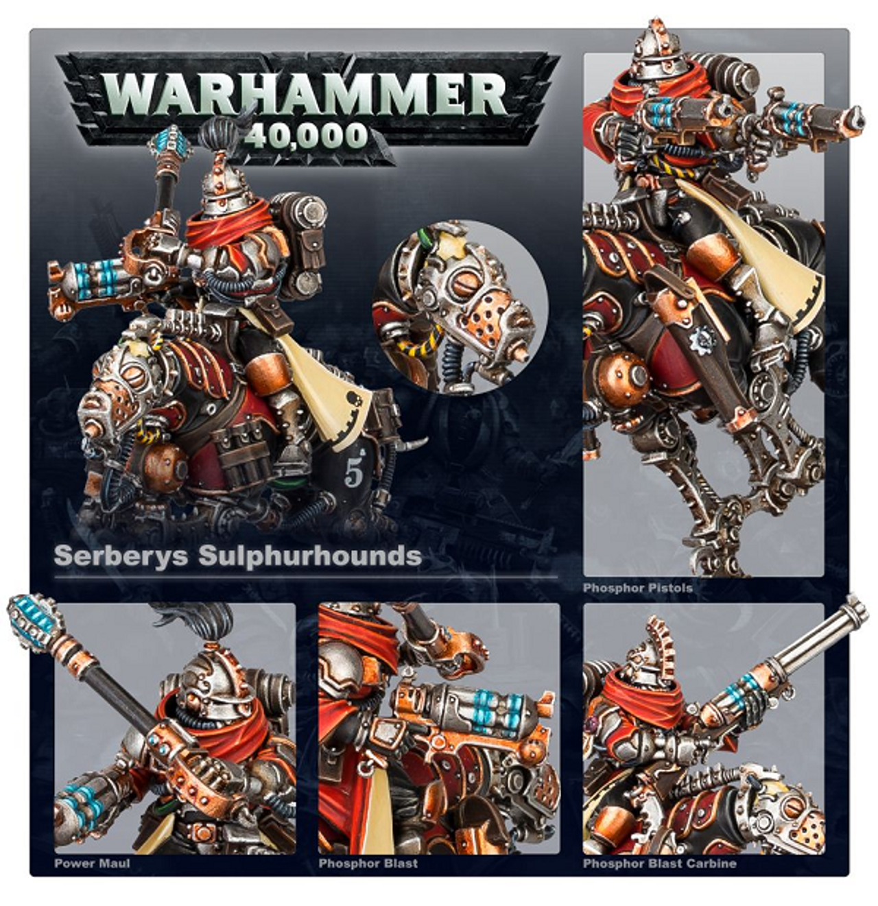 Adeptus Mechanicus: Serberys Raiders or Sulphurhounds