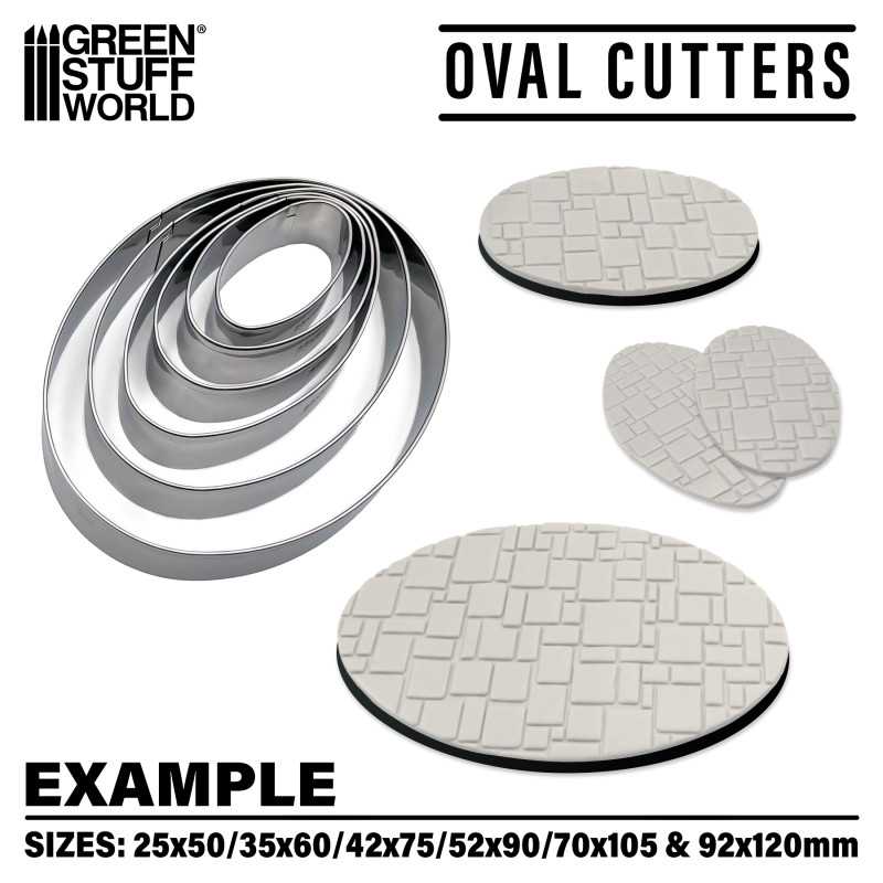 Stainless Steel Cutters for Bases | Green Stuff World