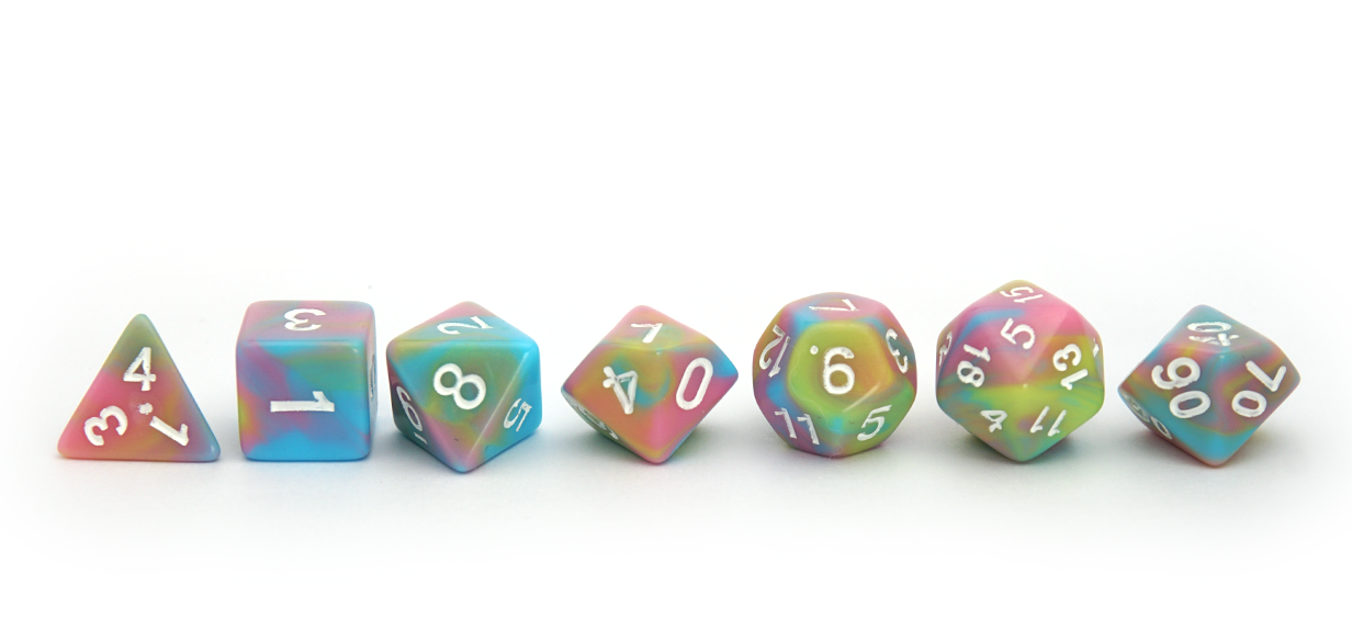 Pastel Blend Dice