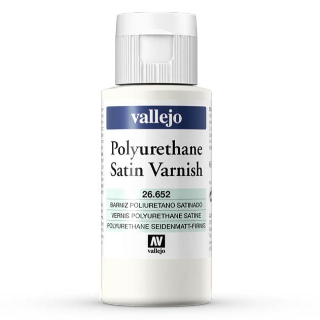 Vallejo Polyurethane - Varnish Satin 200ml