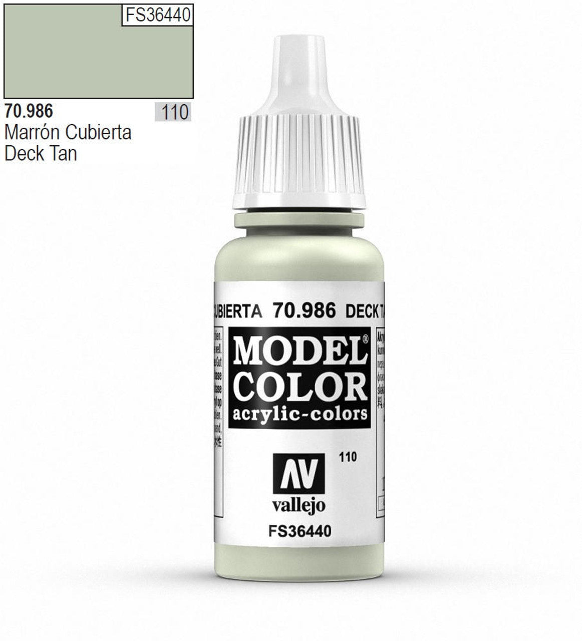 Vallejo Model Color - Deck Tan