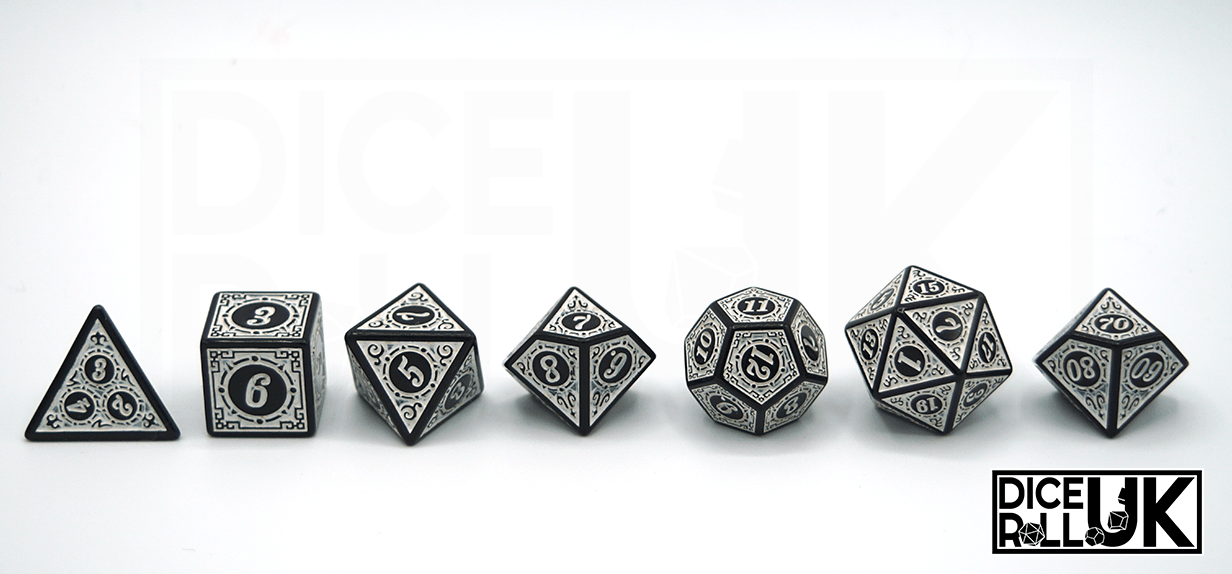 Carved Dice - White