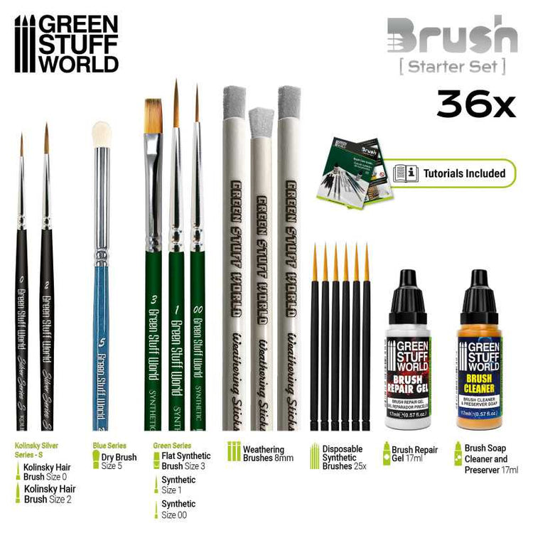 Green Stuff World Brushes