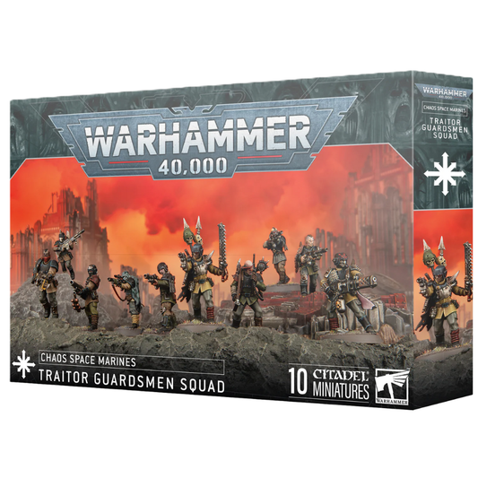 Chaos Space Marines: Traitor Guardsmen Squad